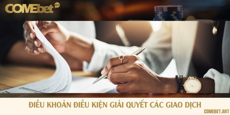 Nguyên tắc giải quyết các vấn đề trong giao dịch