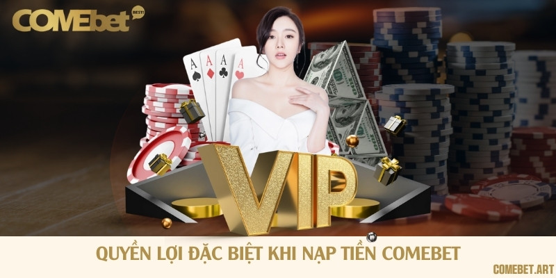 Lợi ích hấp dẫn khi nạp tiền vào tài khoản cược